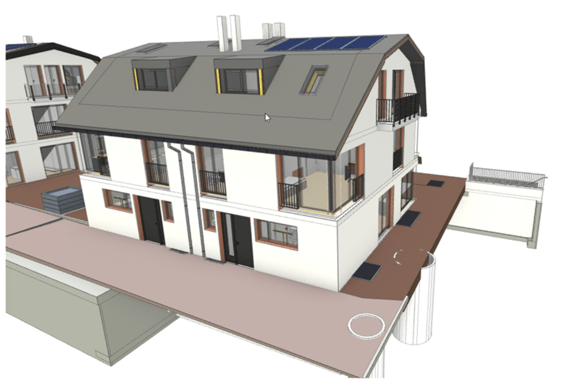 Revit (via IFC) / DWG / DXF → IFC